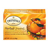 Twinings Of London Tea Bags Herbal Unwind African Honeybush & Orange 1.06 Oz Full-Size Picture